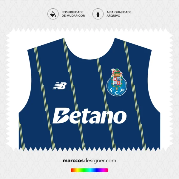 Arte Vetor Quarta Camisa Porto 2025.2026