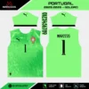 Arte Vetor Camisa Portugal Goleiro 2025.2026 Arte Vetor Camisa Portugal Goleiro 2025.2026