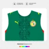 Arte Vetor Camisa Senegal Reserva 2026.2027