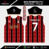 Arte Vetor Camisa Bournemouth Titular 2025.2026 Arte Vetor Camisa Bournemouth Titular 2025.2026
