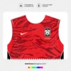 Arte Vetor Camisa Coreia do Sul Titular 2026.2027