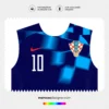 Arte Vetor Camisa Croácia Reserva 2022.2023 Arte Vetor Camisa Croácia Reserva 2022.2023
