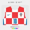 Arte Vetor Camisa Croácia Titular 2020.2021 Arte Vetor Camisa Croácia Titular 2020.2021