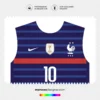 Arte Vetor Camisa França Titular 2020.2021 Arte Vetor Camisa França Titular 2020.2021