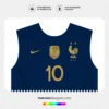 Arte Vetor Camisa França Titular 2022.2023 Arte Vetor Camisa França Titular 2022.2023