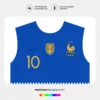 Arte Vetor Camisa França Titular 2019