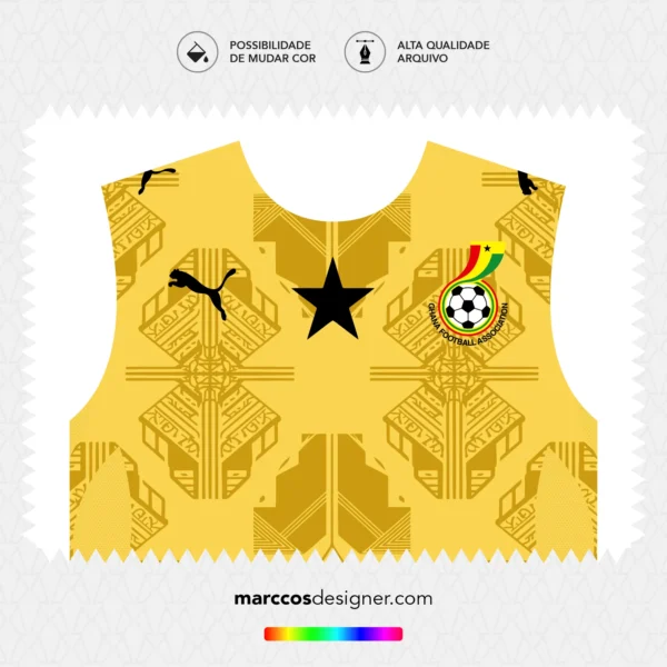 Arte Vetor Camisa Gana Reserva 2026.2027