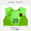 Arte Vetor Camisa Holanda Goleiro 2022.2023 Arte Vetor Camisa Holanda Goleiro 2022.2023