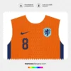 Arte Vetor Camisa Holanda Titular 2024.2025 Arte Vetor Camisa Holanda Titular 2024.2025