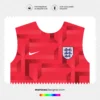 Arte Camisa Inglaterra Pré-Jogo 2024.2025 Arte Camisa Inglaterra Pré-Jogo 2024.2025