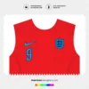 Arte Vetor Camisa Inglaterra Reserva 2022.2023 Arte Vetor Camisa Inglaterra Reserva 2022.2023