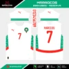 Arte Vetor Camisa Marrocos Reserva 2024.2025