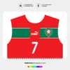 Arte Vetor Camisa Marrocos Titular 2022.2023 Arte Vetor Camisa Marrocos Titular 2022.2023