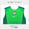 Arte Vetor Camisa Nigéria Titular 2026.2027 Arte Vetor Camisa Nigéria Titular 2026.2027