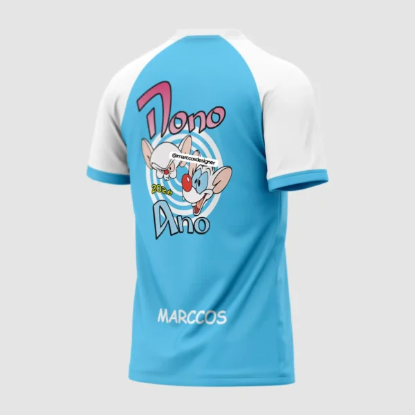 Arte Vetor Camisa Nono Ano Pinky e o Cérebro – MD082 Arte Vetor Camisa Nono Ano Pinky e o Cérebro – MD082
