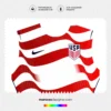 Arte Vetor Camisa Estados Unidos Titular 2026.2027 Arte Vetor Camisa Estados Unidos Titular 2026.2027