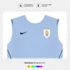 Arte Vetor Camisa Uruguai Titular 2026.2027