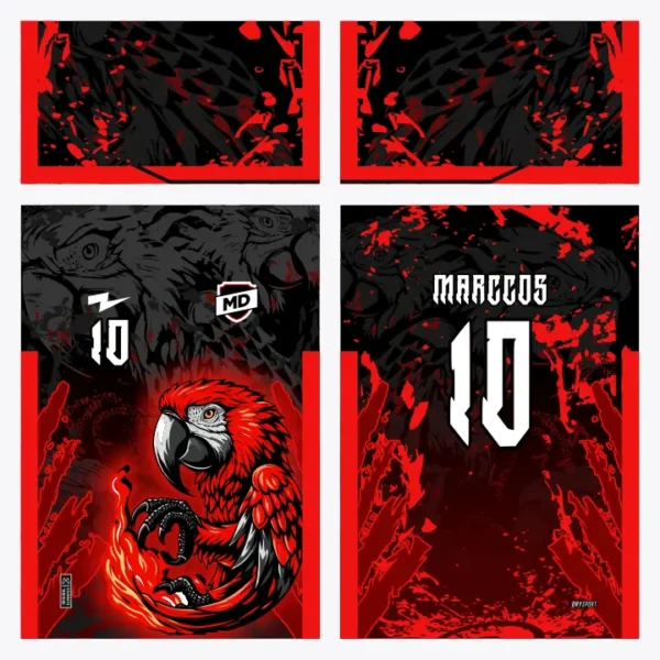 Arte Camisa Interclasse Arara Revil - 0386