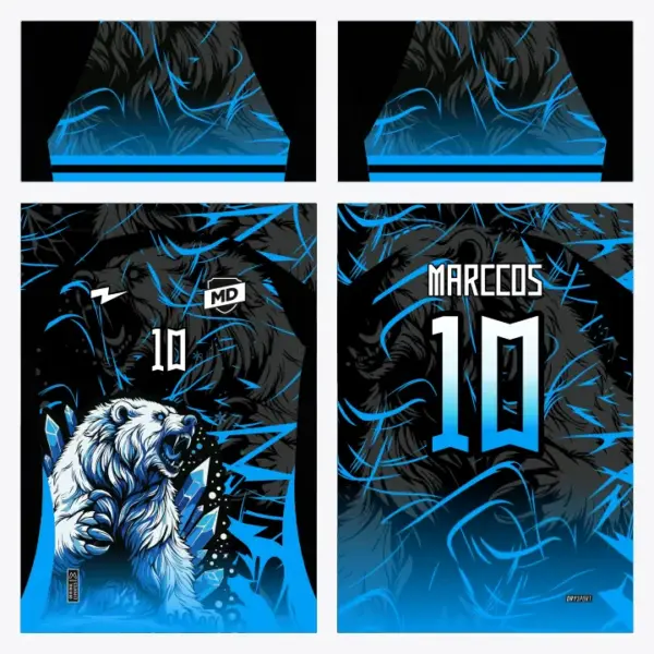 Arte Camisa Interclasse Urso Glacial - 0390