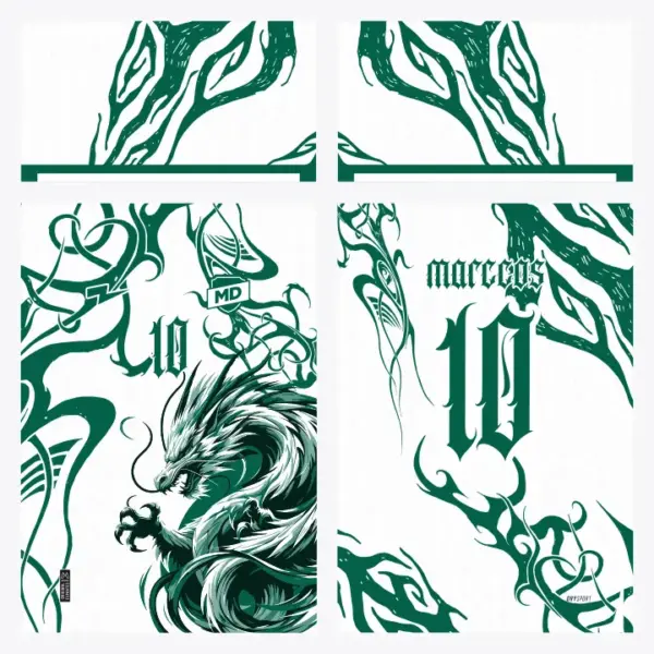 Arte Camisa Interclasse Dragão Greenkai - 0393