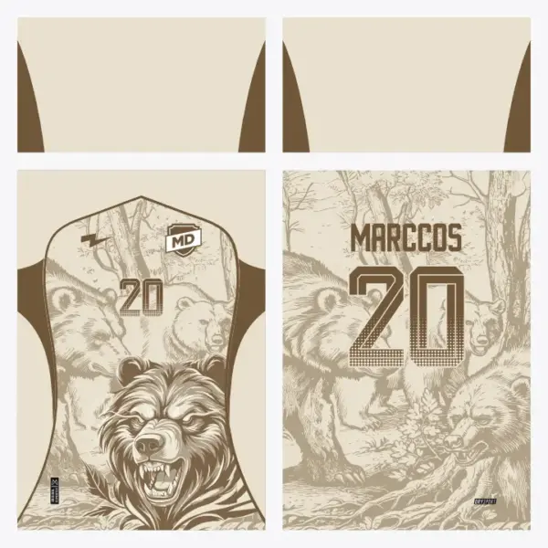 Arte Camisa Interclasse Urso Vance - 0395