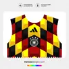 Arte Vetor Camisa Alemanha Pré-Jogo 2026.2027