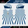 Arte Vetor Camisa Argentina Pré-Jogo 2026.2027