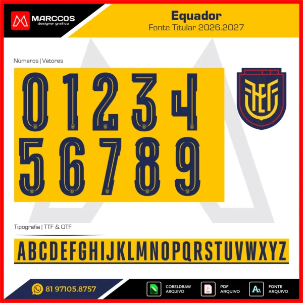 Fonte Equador 2026.2027 Fonte Equador 2026.2027