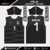 Arte Vetor Camisa Itália Goleiro 2018.2019 Arte Vetor Camisa Itália Goleiro 2018.2019
