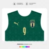 Arte Vetor Terceira Camisa Itália 2019 Arte Vetor Terceira Camisa Itália 2019