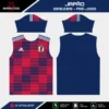 Arte Vetor Camisa Japão Pré-Jogo 2018.2019 Arte Vetor Camisa Japão Pré-Jogo 2018.2019