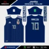 Arte Vetor Camisa Japão TItular 2018.2019 Arte Vetor Camisa Japão TItular 2018.2019