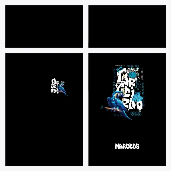 Arte Vetor Camisa Terceirão Arara – MD088