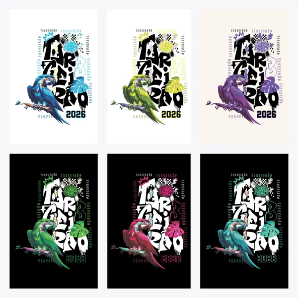 Arte Vetor Camisa Terceirão Arara – MD088 Arte Vetor Camisa Terceirão Arara – MD088