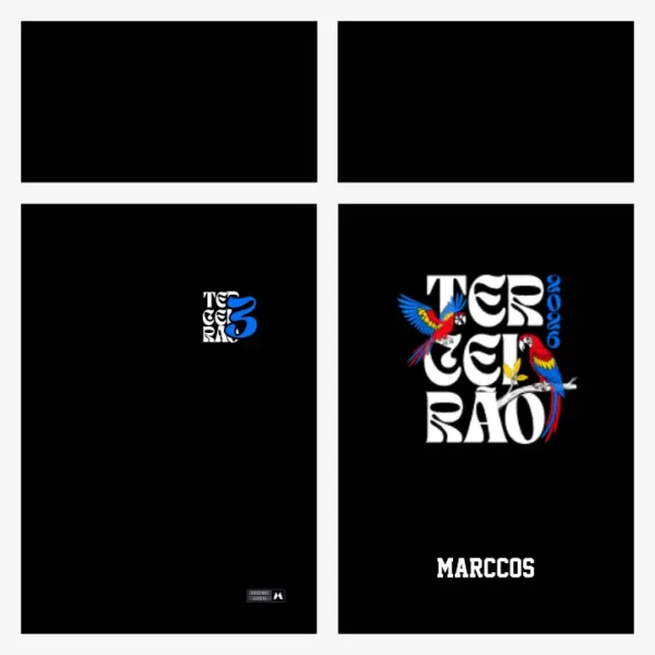 Arte Vetor Camisa Terceirão Arara - MD098