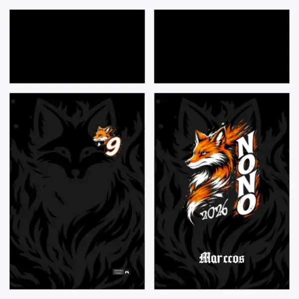 Arte Vetor Camisa Nono Ano Raposa - MD101