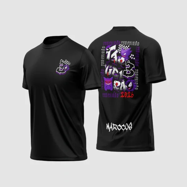 Arte Vetor Camisa Terceirão Gengar - MD099