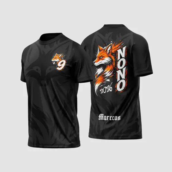 Arte Vetor Camisa Nono Ano Raposa - MD101