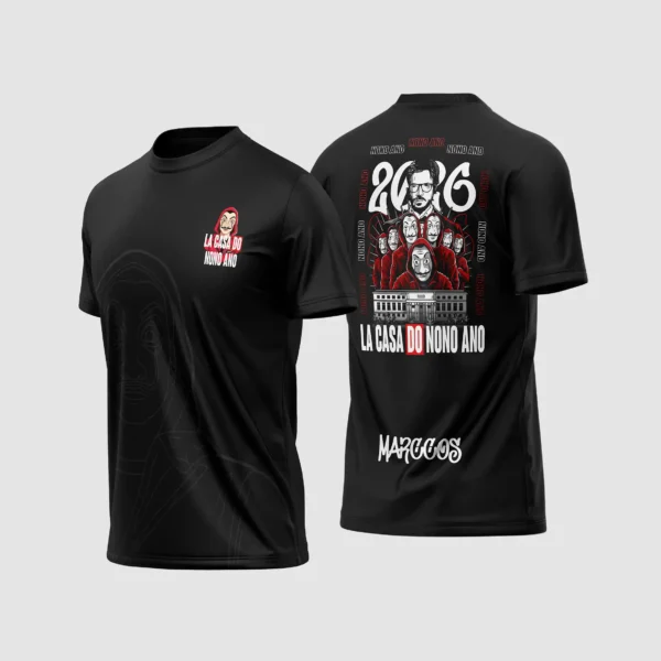 Arte Vetor Camisa Nono Ano La Casa do Nono Ano - MD090 Arte Vetor Camisa Nono Ano La Casa do Nono Ano - MD090