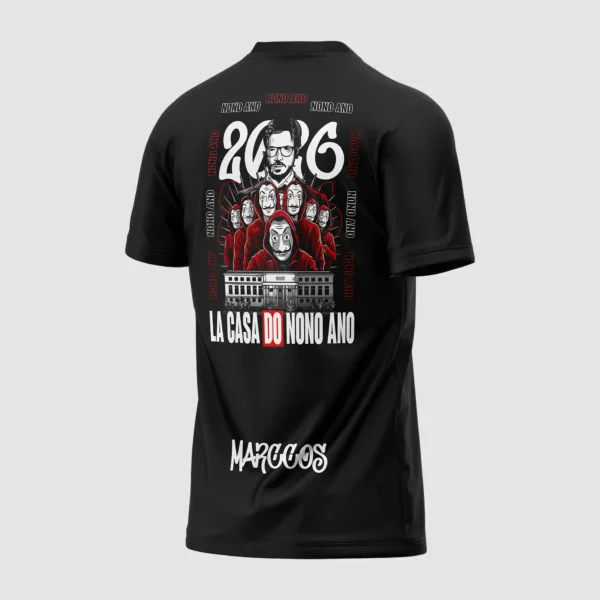 Arte Vetor Camisa Nono Ano La Casa do Nono Ano - MD090 Arte Vetor Camisa Nono Ano La Casa do Nono Ano - MD090