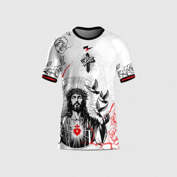 Arte Camisa Interclasse Jesus Cristo - 0383 Arte Camisa Interclasse Jesus Cristo - 0383