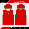 Arte Vetor Camisa Marrocos Titular 2026.2027 Arte Vetor Camisa Marrocos Titular 2026.2027