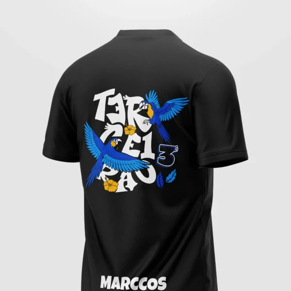 Arte Vetor Camisa Terceirão Arara - MD091 Arte Vetor Camisa Terceirão Arara - MD091