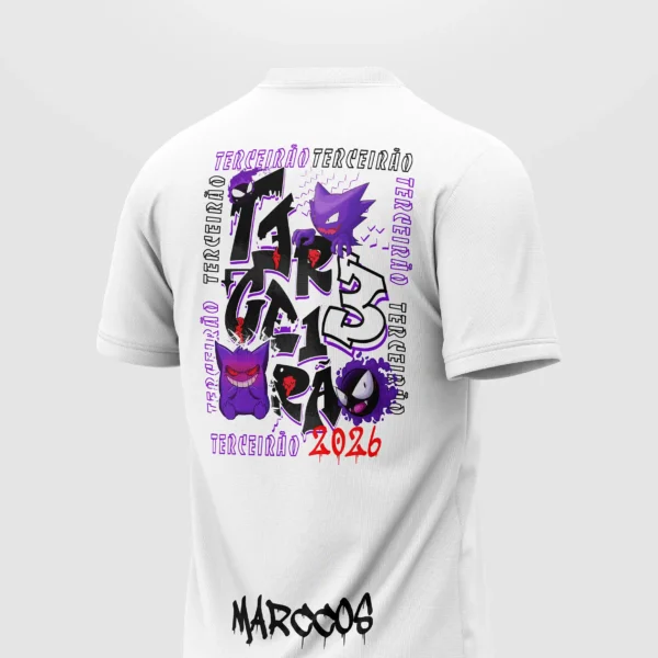 Arte Vetor Camisa Terceirão Gengar - MD099