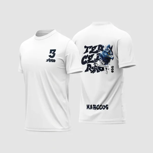 Arte Vetor Camisa Terceirão Águia - MD087 Arte Vetor Camisa Terceirão Águia - MD087