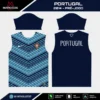 Arte Vetor Camisa Portugal Pré-Jogo 2014.2015 Arte Vetor Camisa Portugal Pré-Jogo 2014.2015