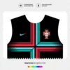 Arte Vetor Camisa Portugal Pré-Jogo 2018.2019 Arte Vetor Camisa Portugal Pré-Jogo 2018.2019