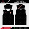 Arte Vetor Camisa Portugal Pré-Jogo 2020.2021 Arte Vetor Camisa Portugal Pré-Jogo 2020.2021