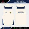 Arte Vetor Camisa Portugal Pré-Jogo 2025.2026 Arte Vetor Camisa Portugal Pré-Jogo 2025.2026