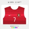 Arte Vetor Camisa Portugal Titular 2014.2015 Arte Vetor Camisa Portugal Titular 2014.2015